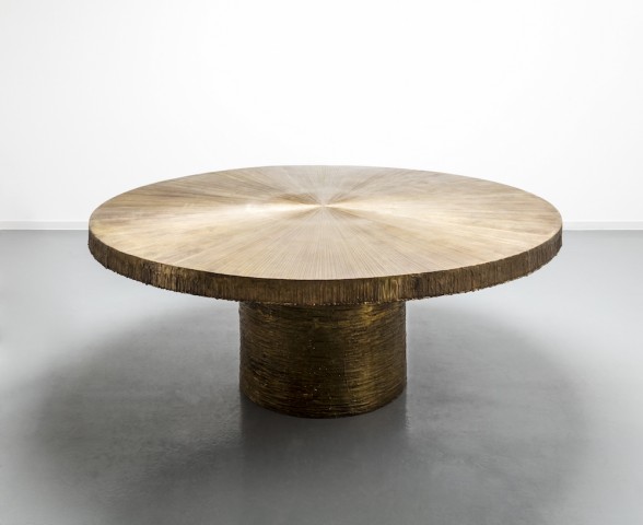 Galerie David Gill Table Radiant en bronze de Michele Oka Doner, Courtesy of David Gill