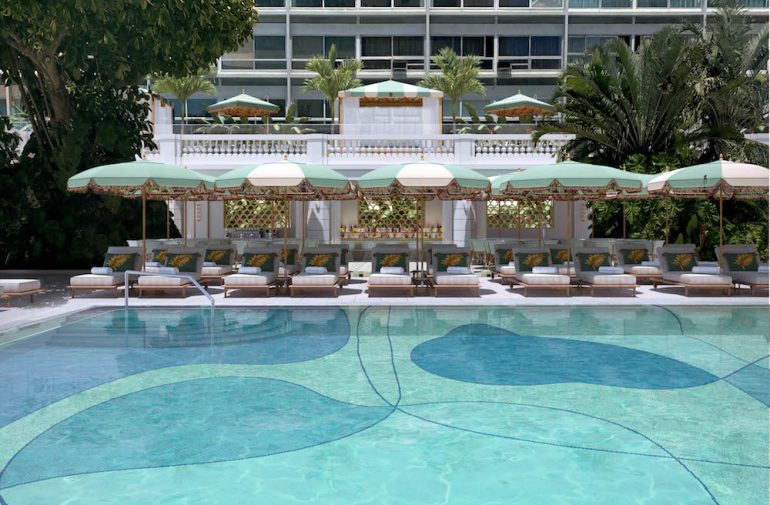 Copacabana Palace : la renaissance de l'edificio piscina à Rio de Janeiro