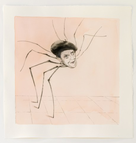 Louise Bourgeois (maman) Encre sur papier