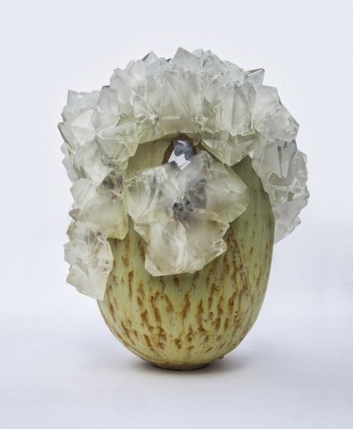 Sculpture Lukas Wegwerth crystallization, Gallery Fumi