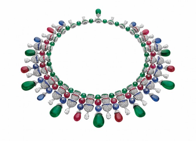 Collier Collection" Jardins à l'italienne"  Bulgari Haute Joaillerie