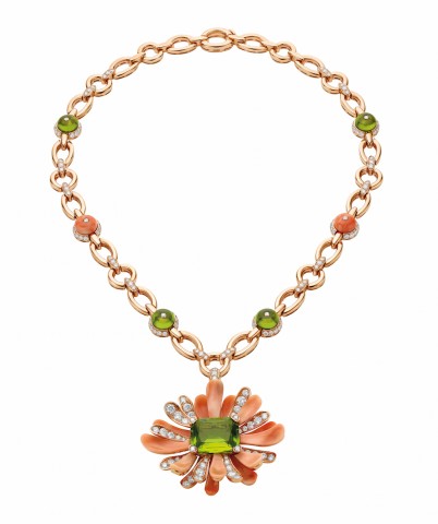 Collier Collection" Jardins à l'italienne"  Bulgari Haute Joaillerie