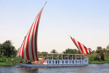 le Nil à bord d’une dahabie De Louxor à Assouanh